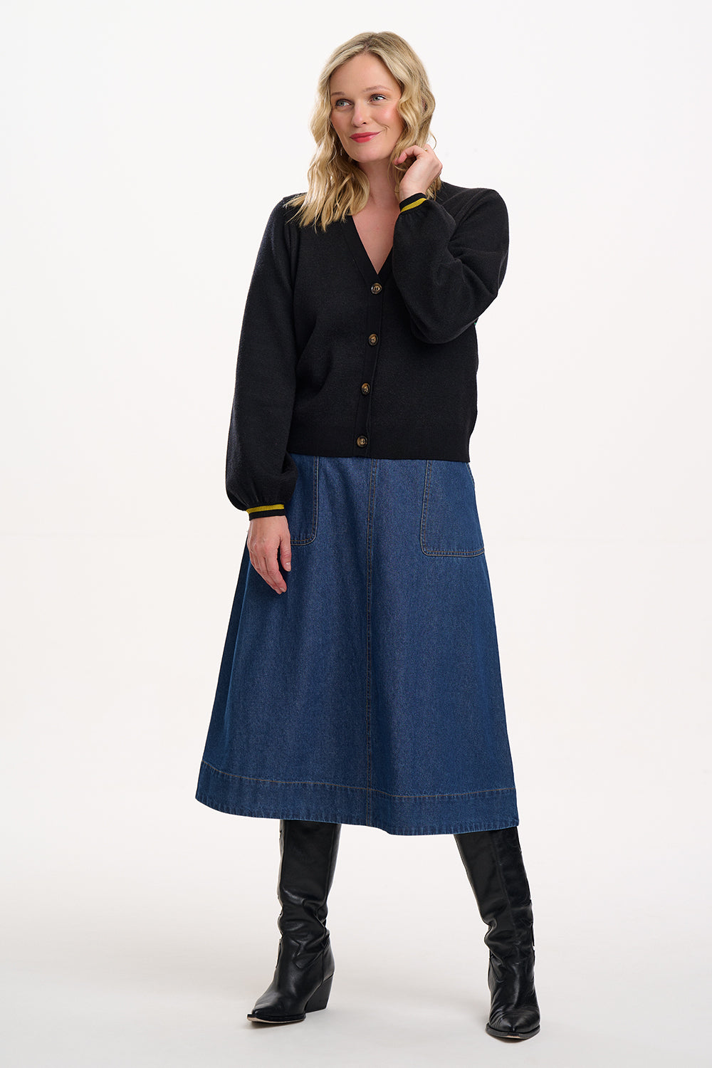 Sugarhill Brighton Adrian Snake Floral Cardigan