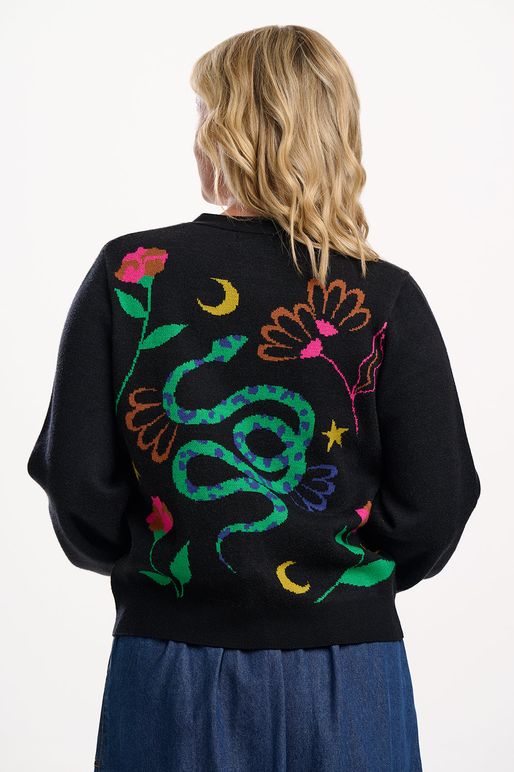 Sugarhill Brighton Adrian Snake Floral Cardigan