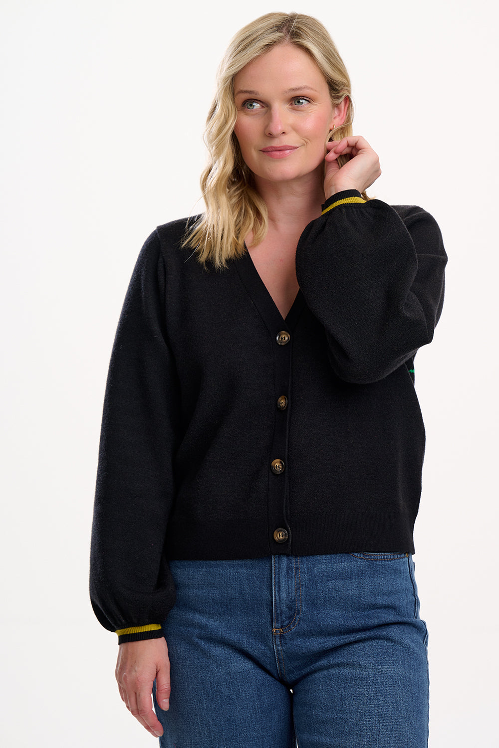Sugarhill Brighton Adrian Snake Floral Cardigan