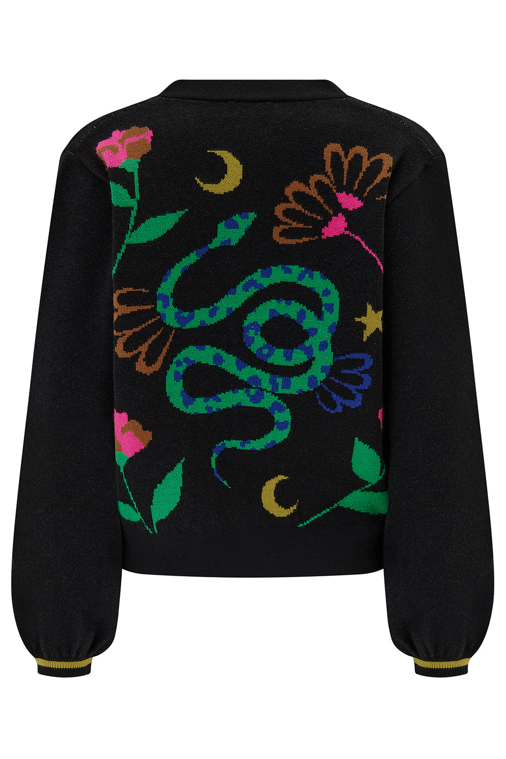 Sugarhill Brighton Adrian Snake Floral Cardigan