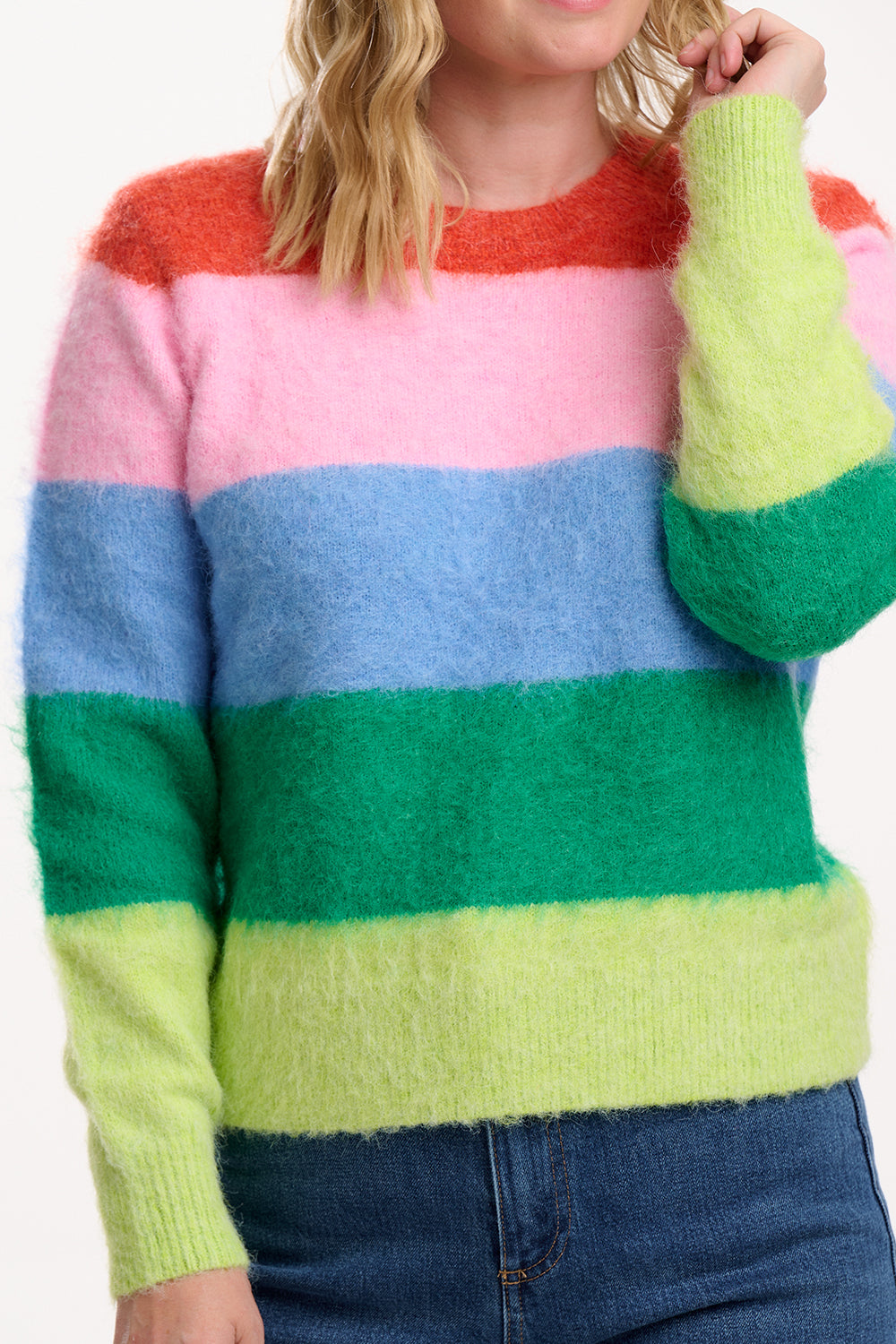 Sugarhill Brighton Dayna Multi Rainbow Jumper