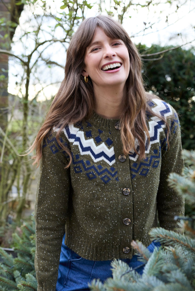 Lily & Me Fitz Fair Isle Cardigan