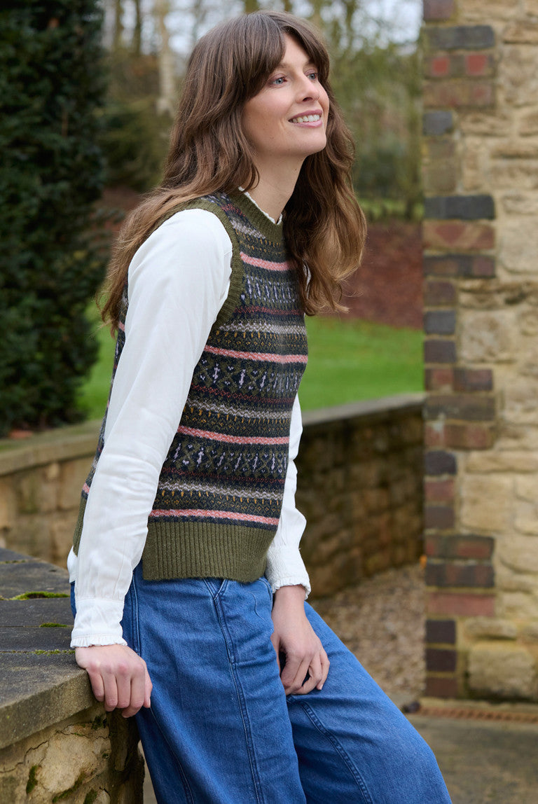 Lily & Me Fair Isle Jazz Tank