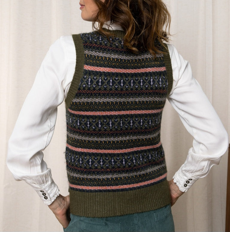 Lily & Me Fair Isle Jazz Tank