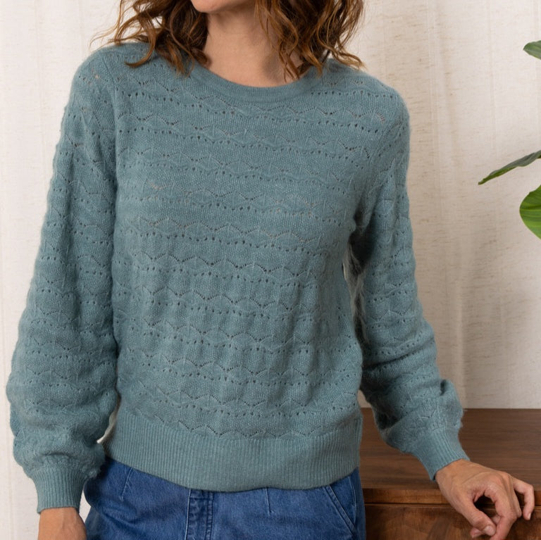 Lily & Me Virginia Jumper in Duck Egg