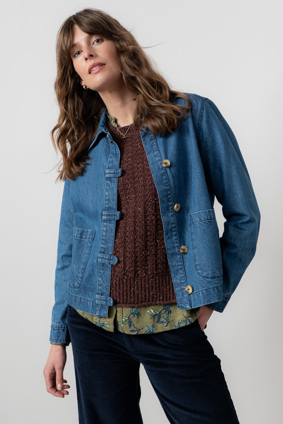 Lily & Me Stratton Denim Blue Jacket