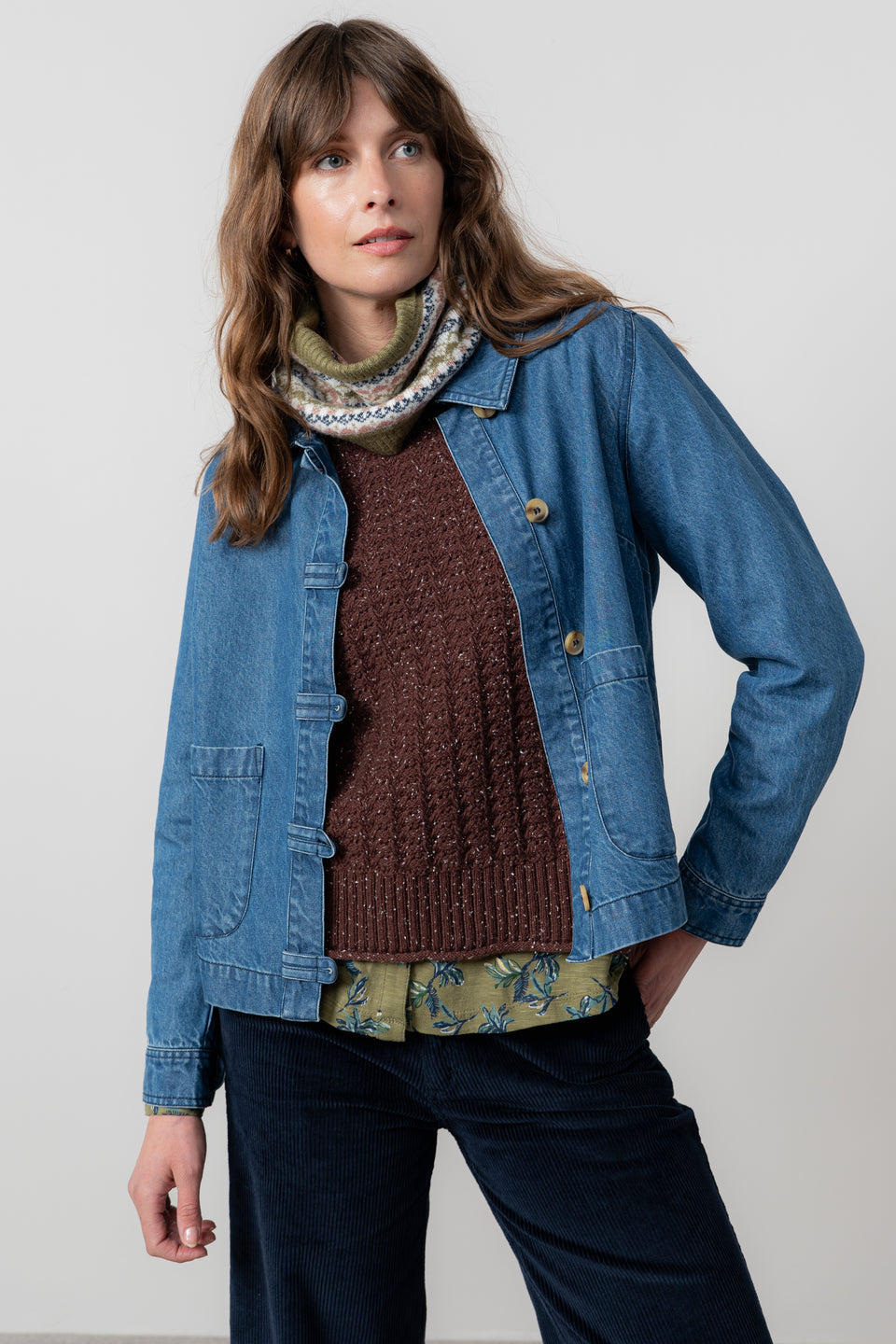 Lily & Me Stratton Denim Blue Jacket