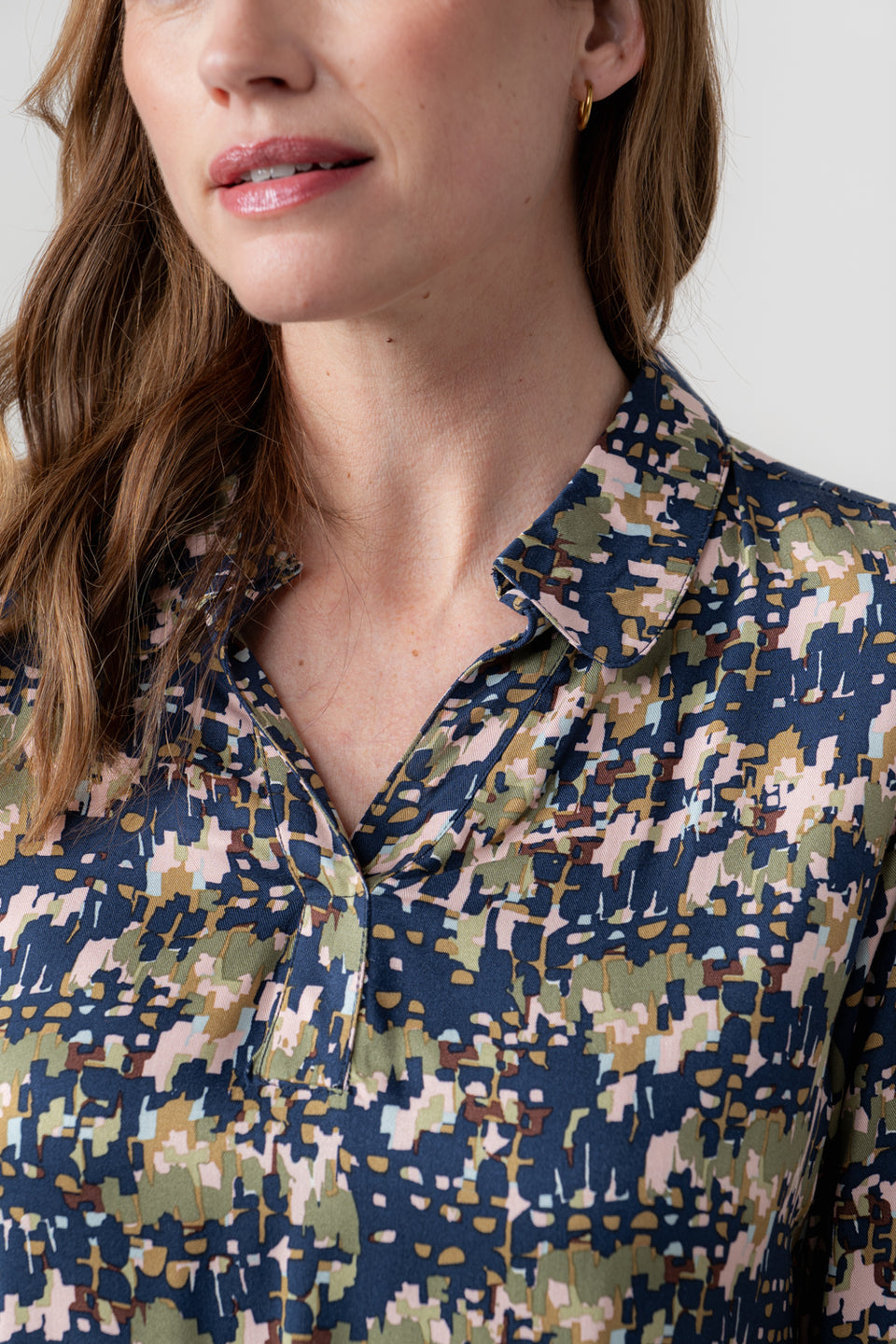 Lily & Me Emma Geometric Clover Shift Dress
