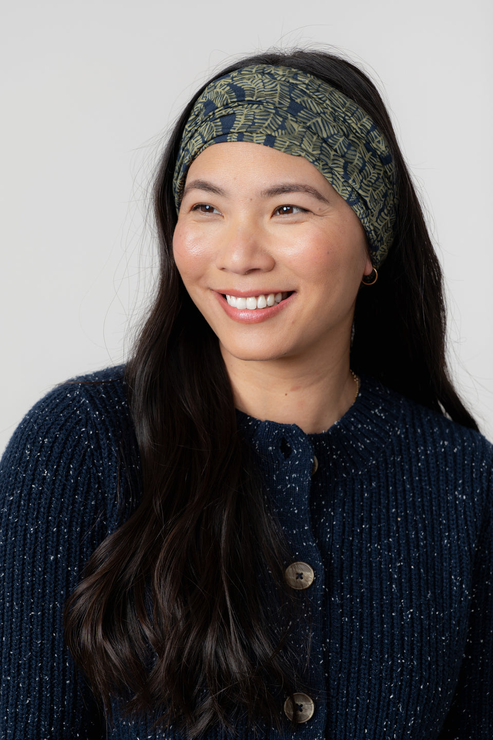 Lily & Me Fern Multiband in Navy