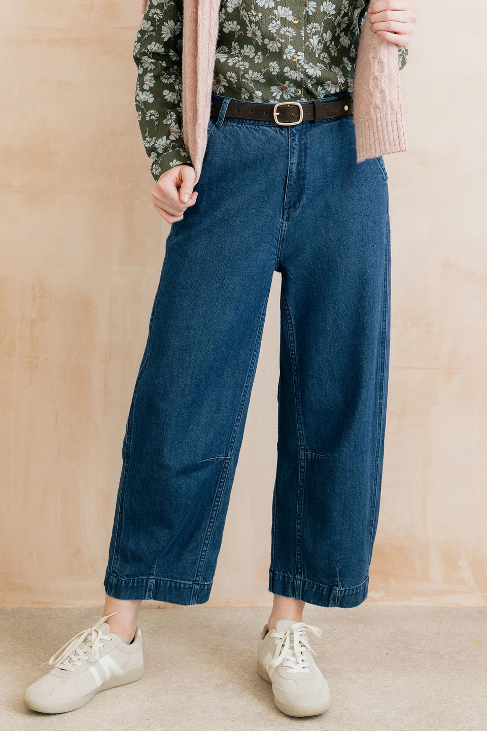 Lily & Me Georgia Barrel Leg Denim Jeans