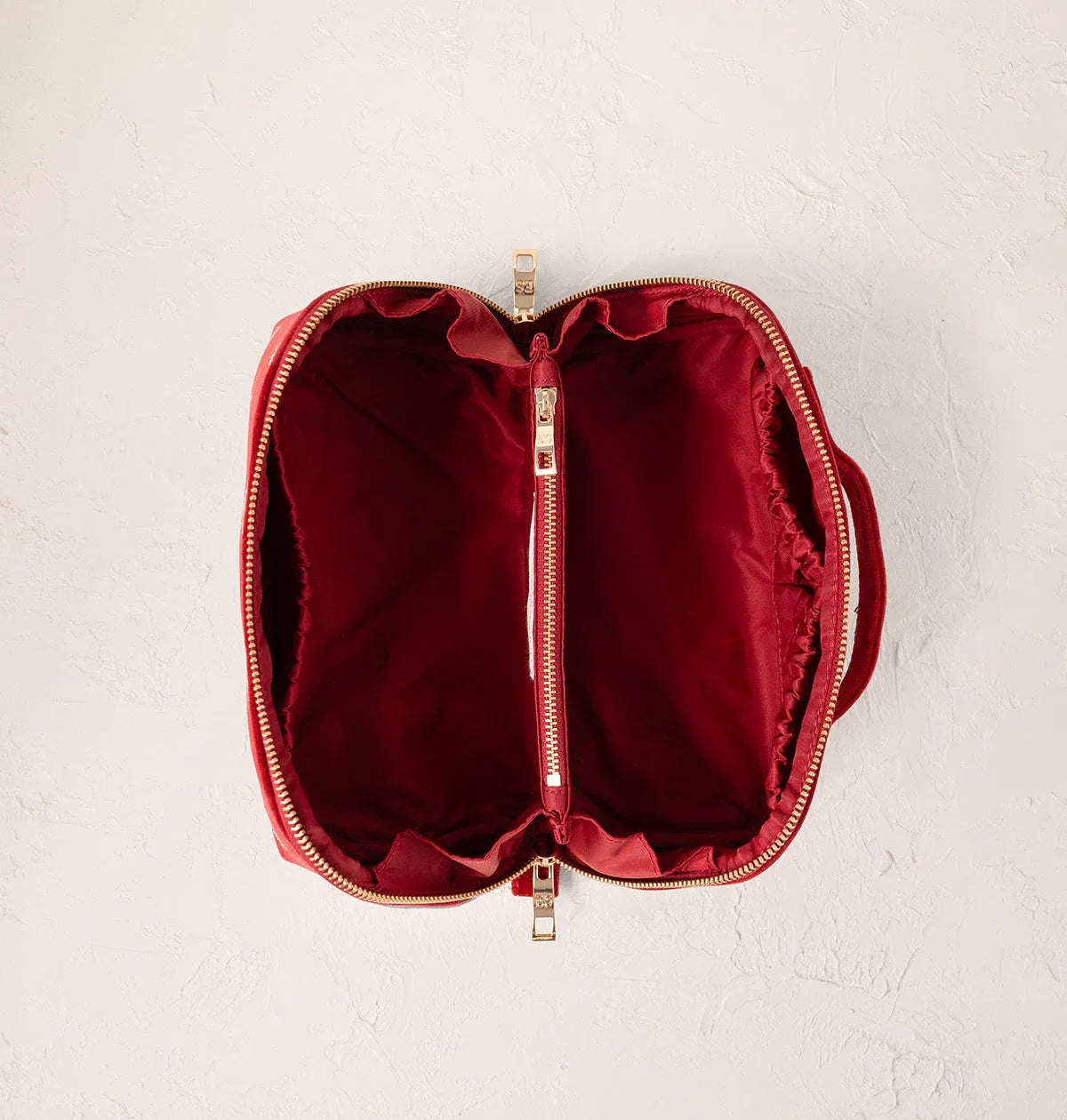 Enchanted Heart Open Flat Makeup Bag