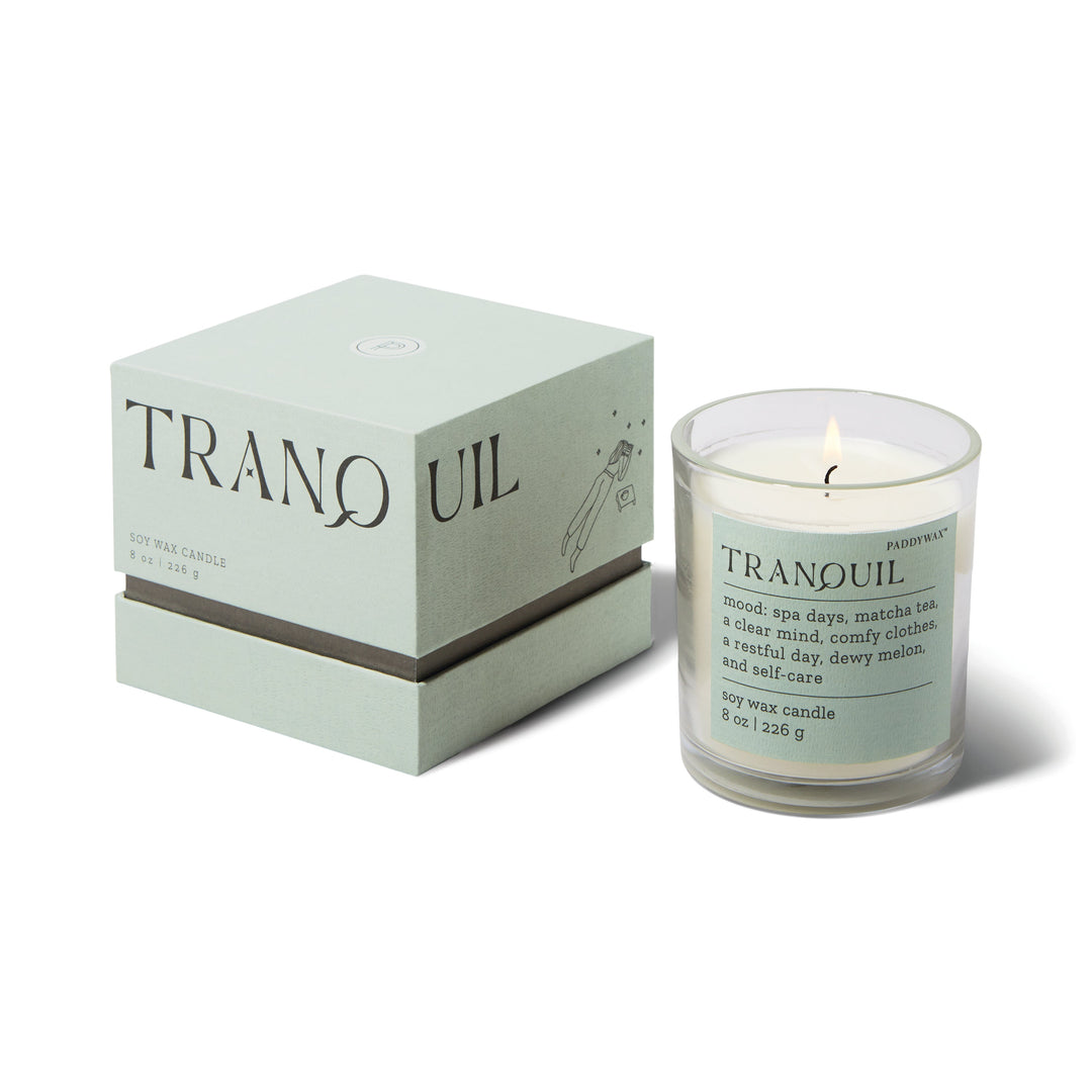 Paddywax Mood Lush Palms Soy Candle - Tranquil