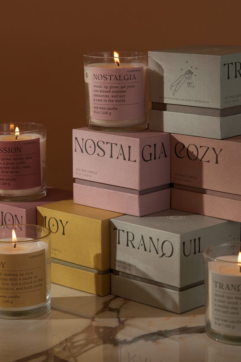 Paddywax Mood Pepper & Plum Soy Candle - Nostalgia