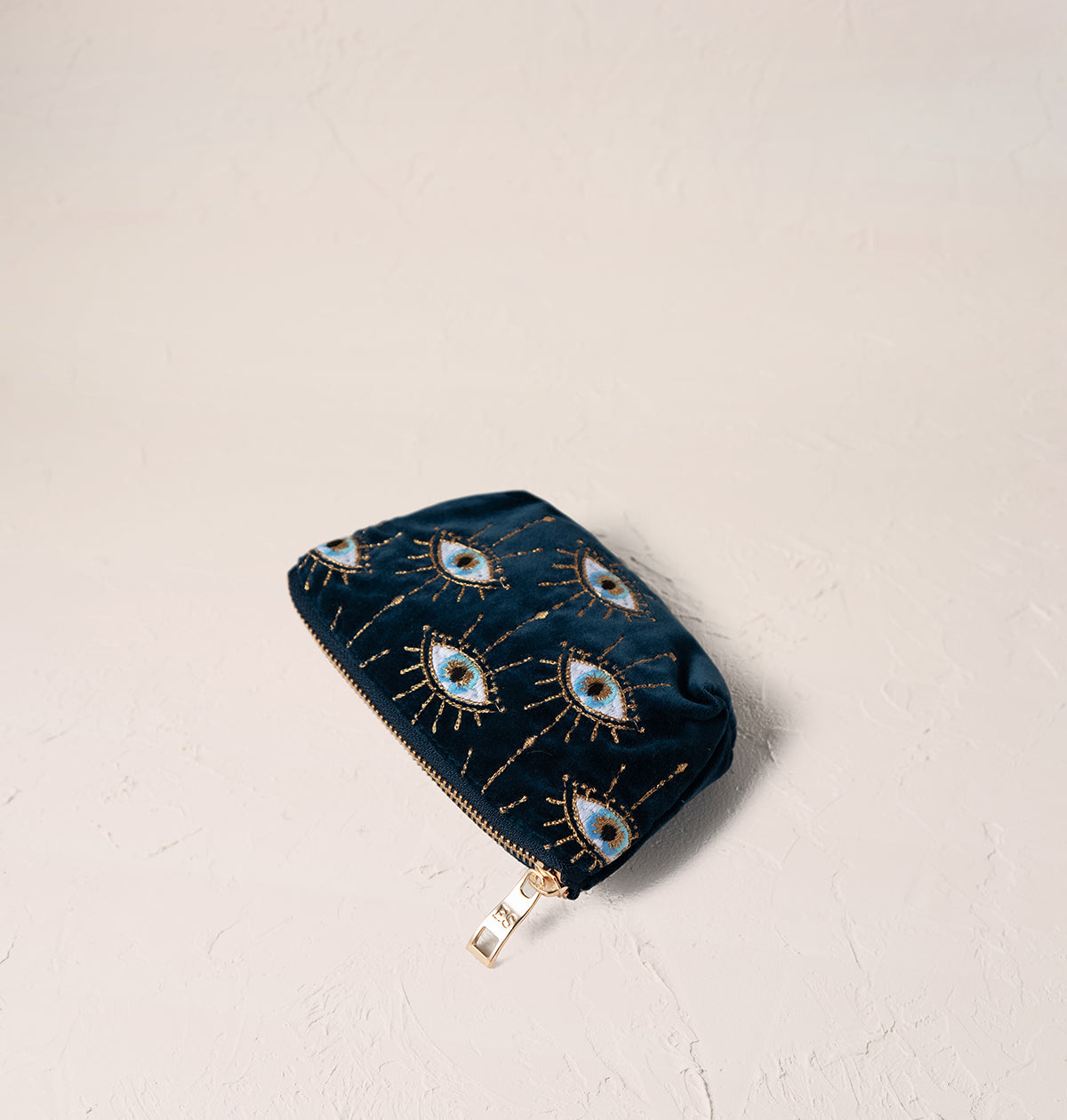 Mystical Eye Coin Purse in Ink Blue