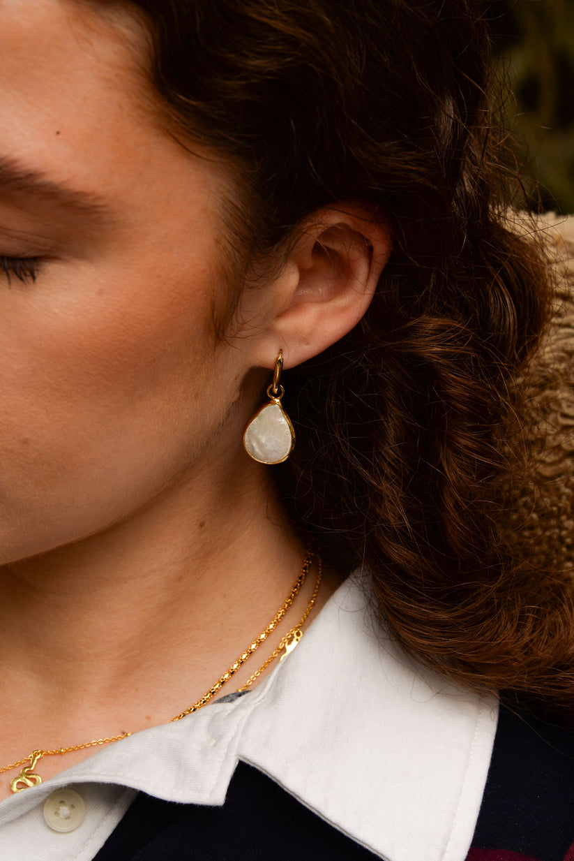 My Doris Pear Drop Earrings