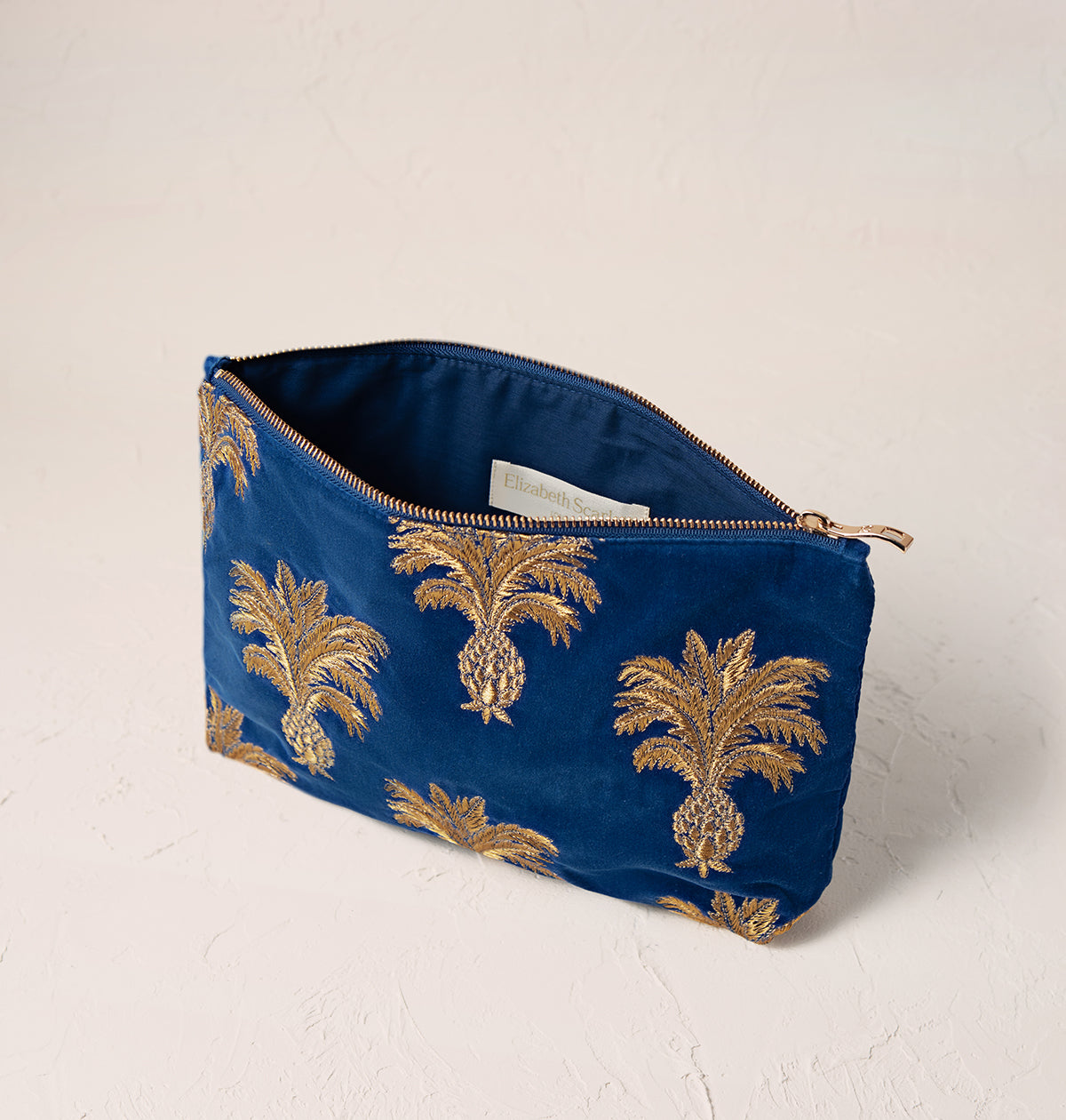 Pinapple Everyday Pouch in Cobalt