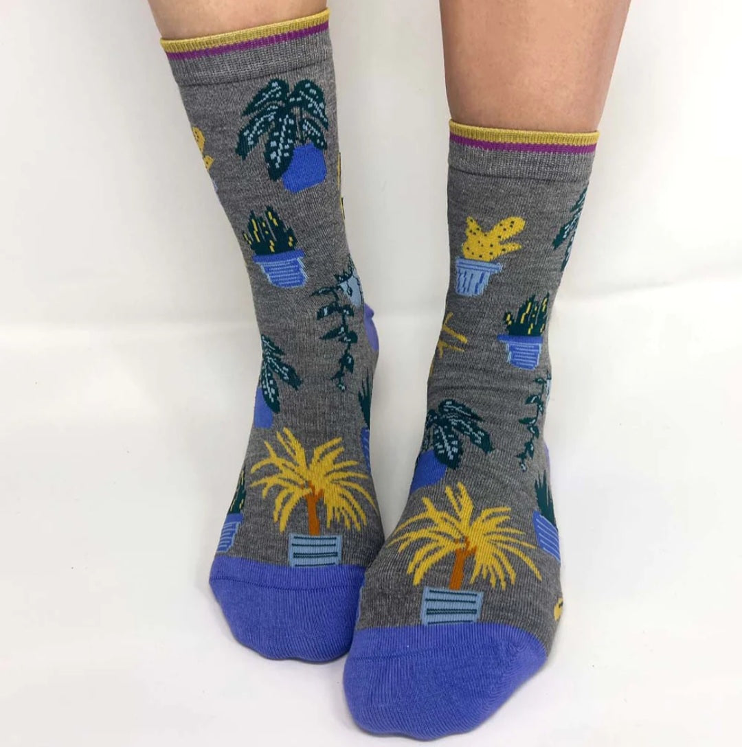 Thought Dracaena House Plant Bamboo Socks Set