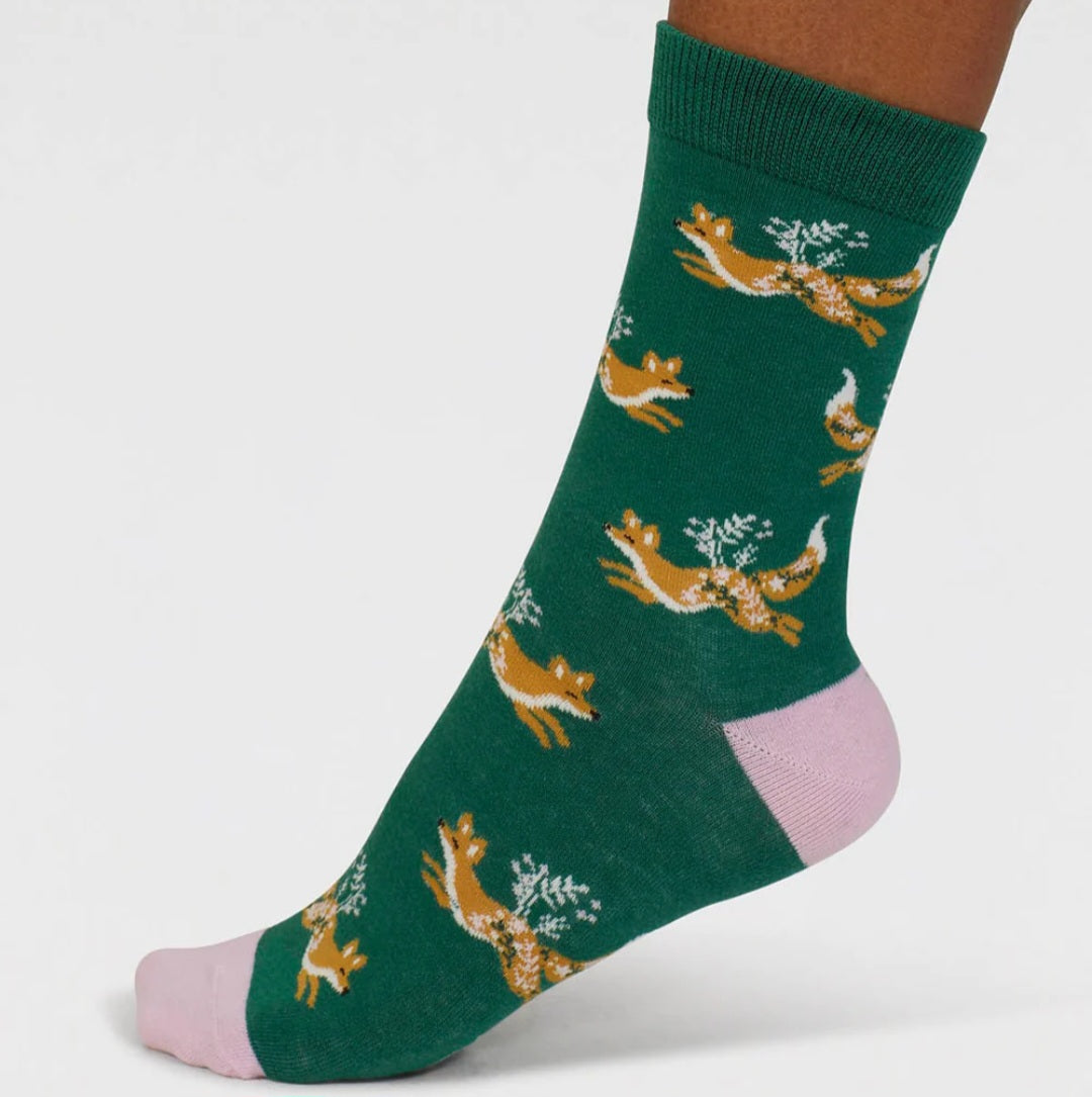 Thought Yaella Woodland Organic Cotton Sock Box