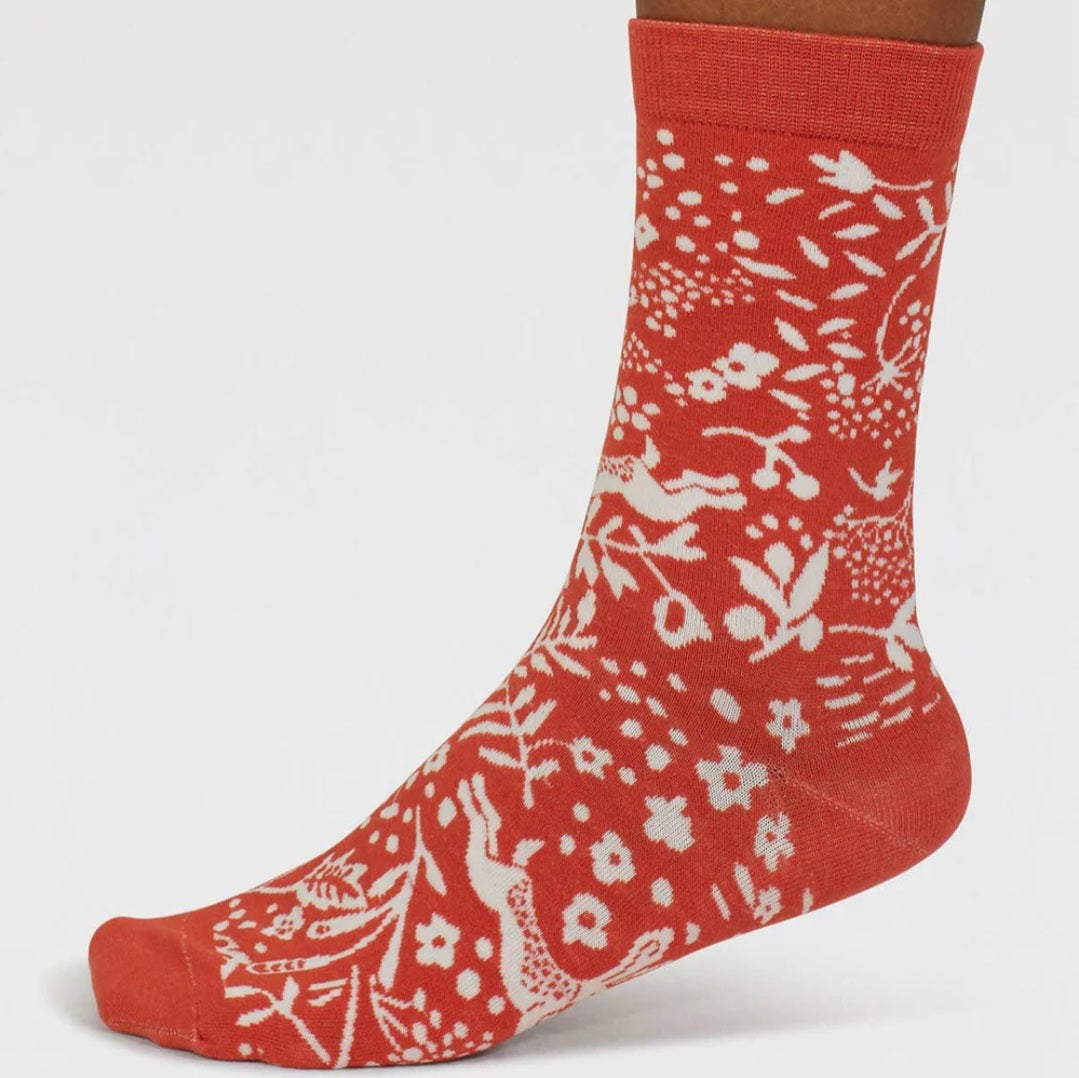 Thought Yaella Woodland Organic Cotton Sock Box