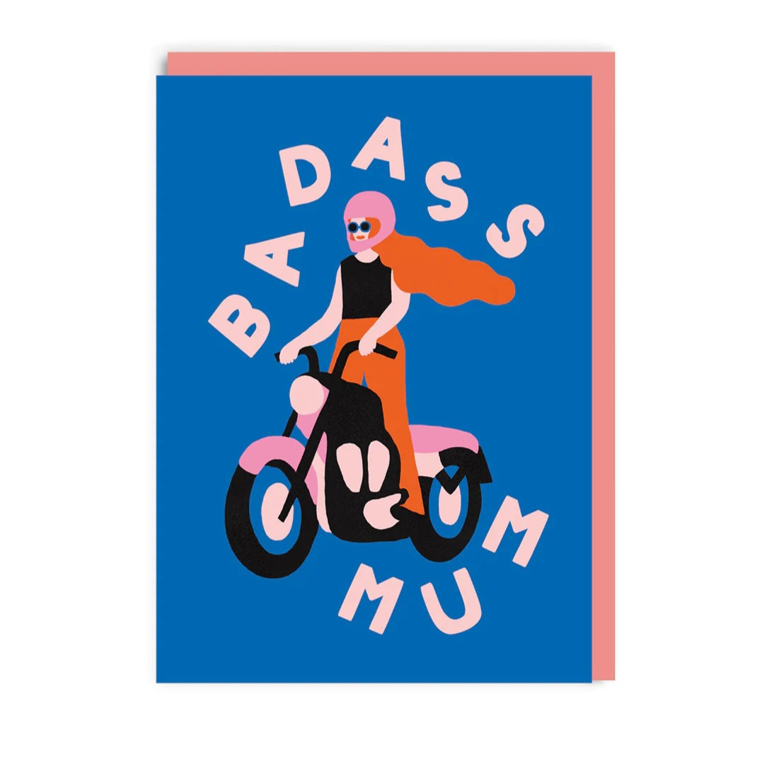 Badass Mum Mother's Day Card