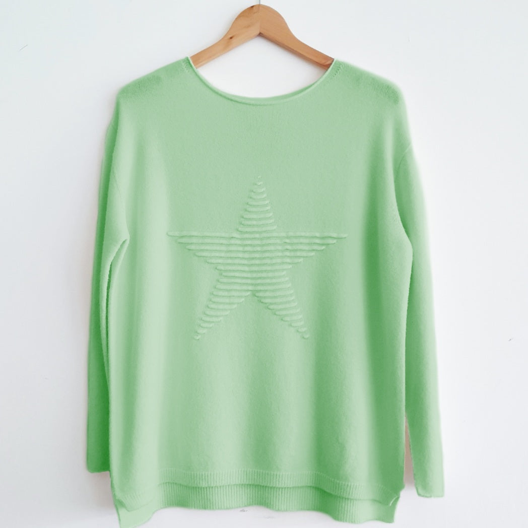 Stella Star Jumper Mint