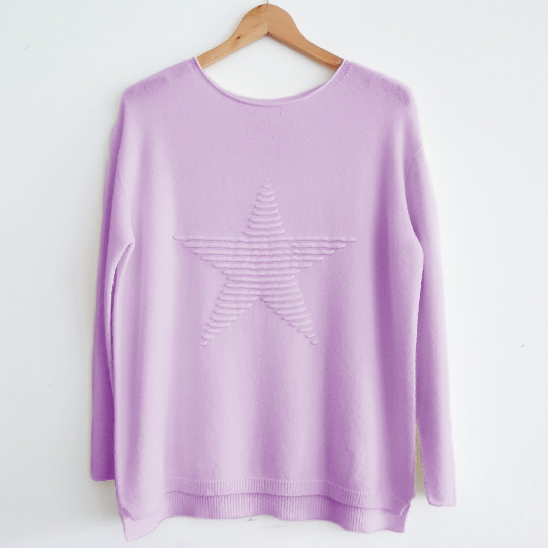 Stella Star Jumper Lavender