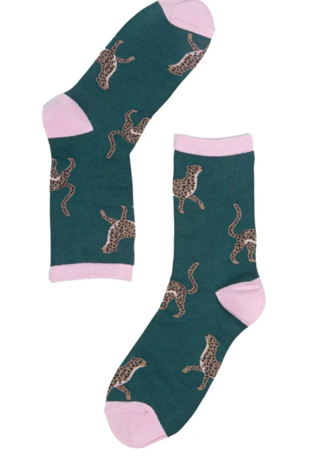 Cheetah Bamboo Socks