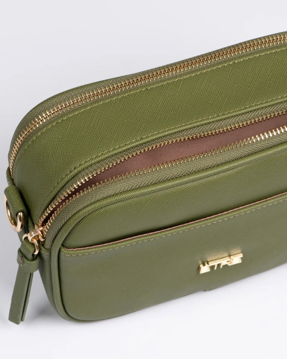 Juniper Cross Body Bag in Olive