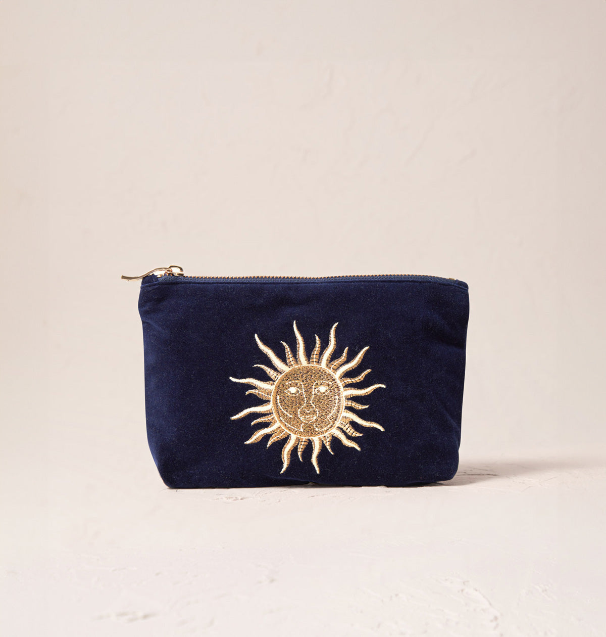 Sun Goddess Navy Mini Pouch