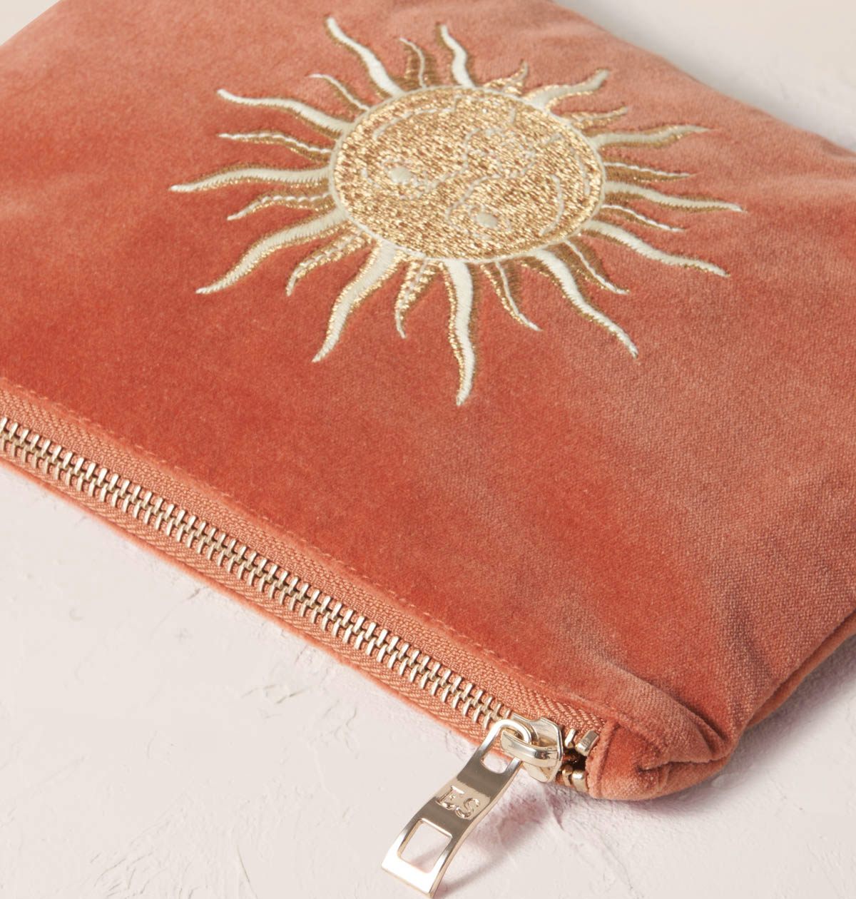 Sun Goddess Rust Mini Pouch