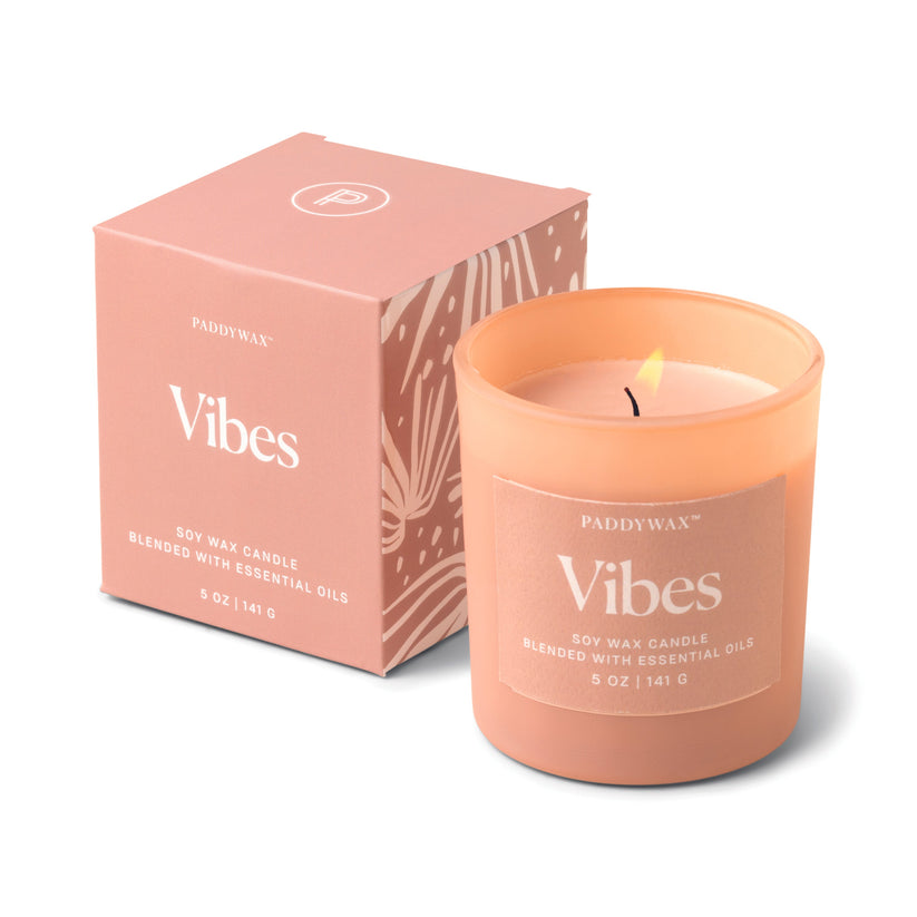 Paddywax Wellness Soy Candle - Vibes