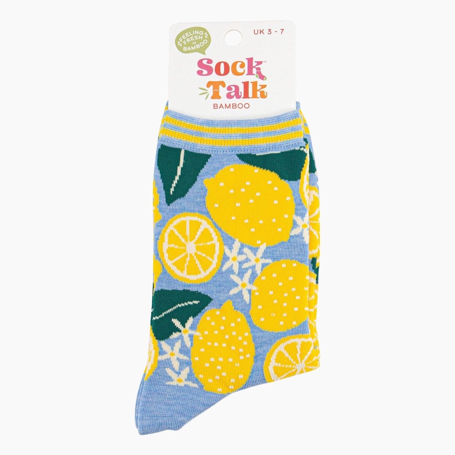 Lemon Bamboo Socks