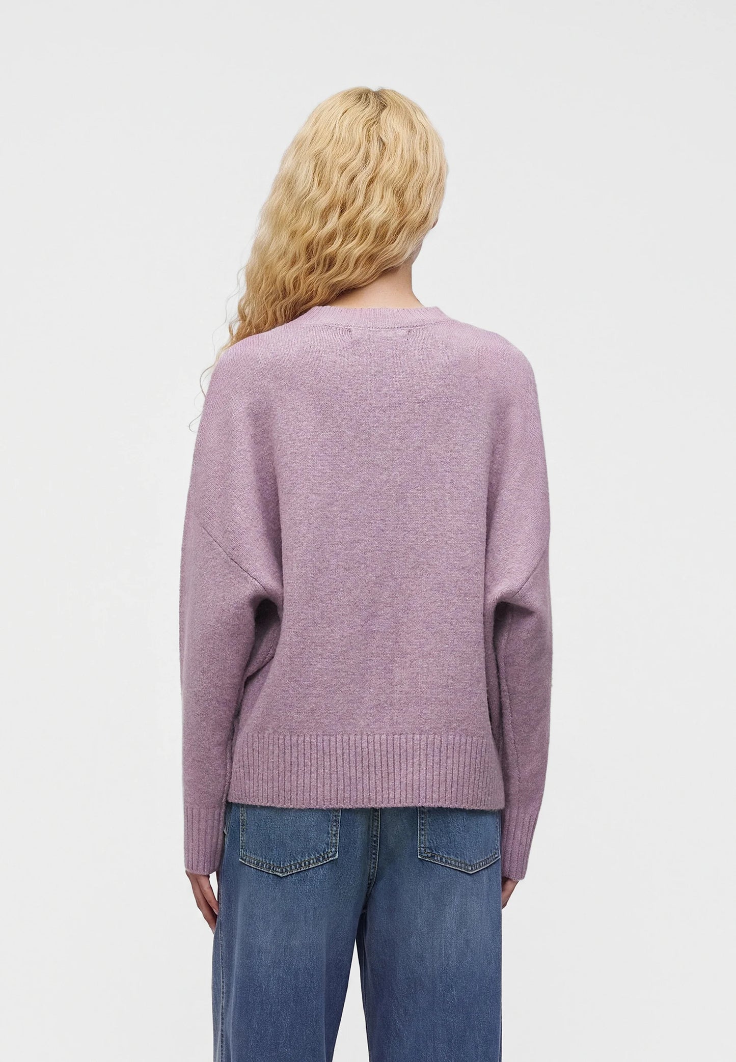Vero Moda O-Neck Jumper in Elderberry