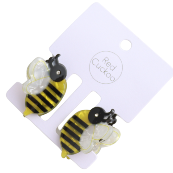 Mini Bumblebee Claw Clips