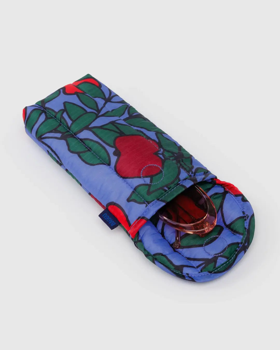 BAGGU Puffy Glasses Case - Apple Tree