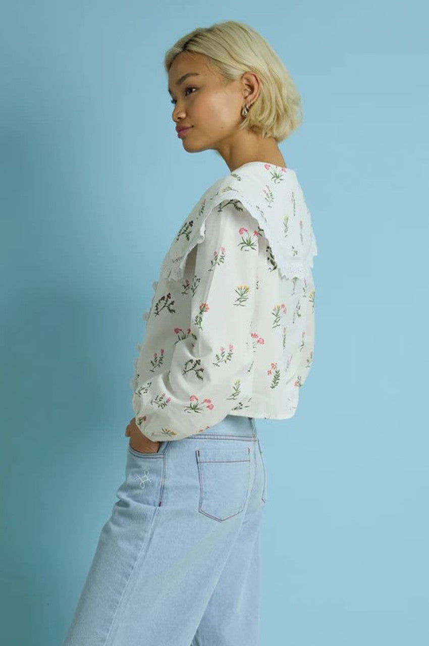 Neon Rose Mabel Floral Blouse