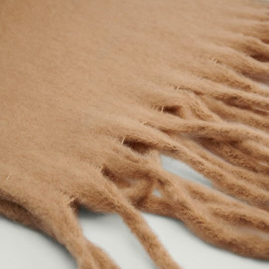 Hazel Chunky Scarf in Camel