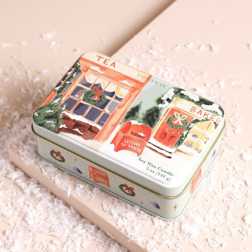 Paddywax Christmas Tin - Sweet Orange & Fir