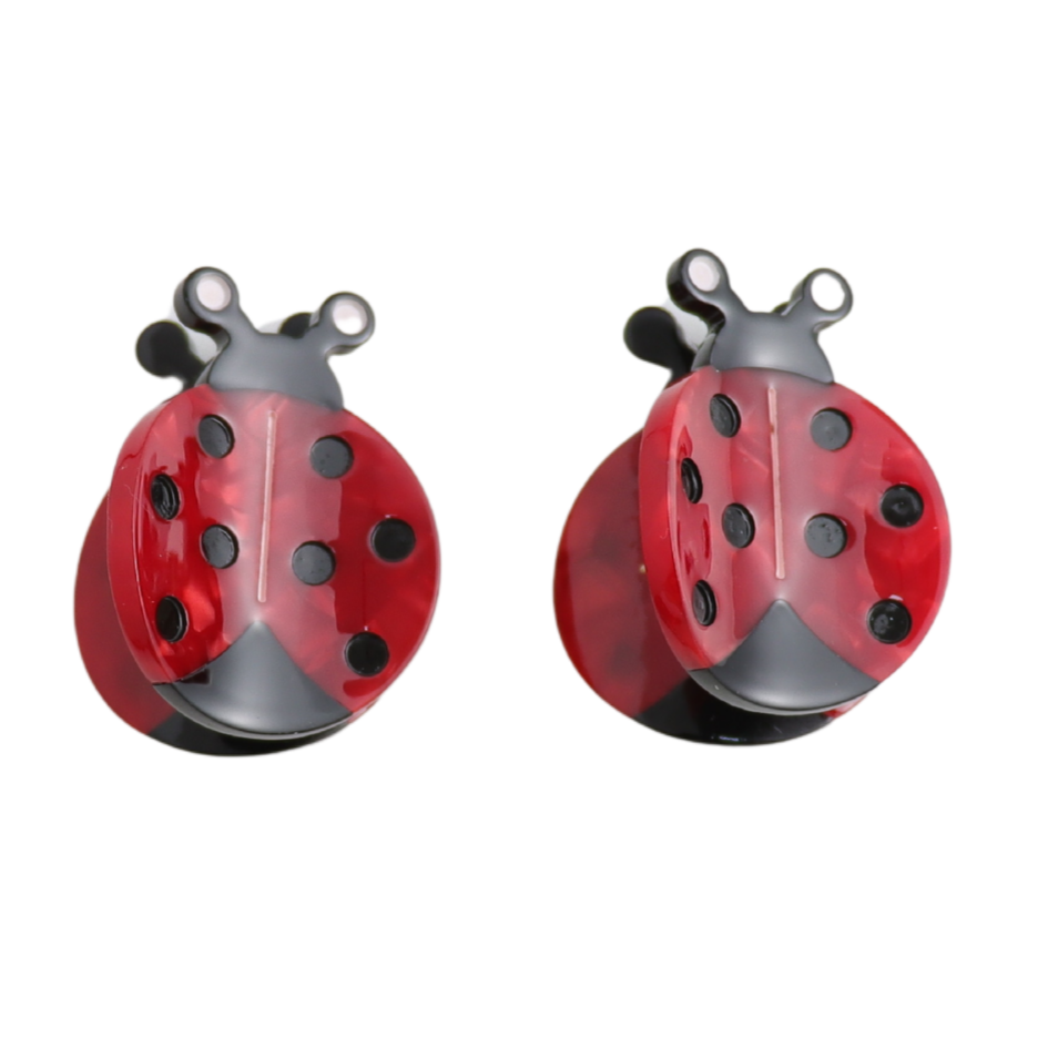 Mini Ladybird Claw Clips