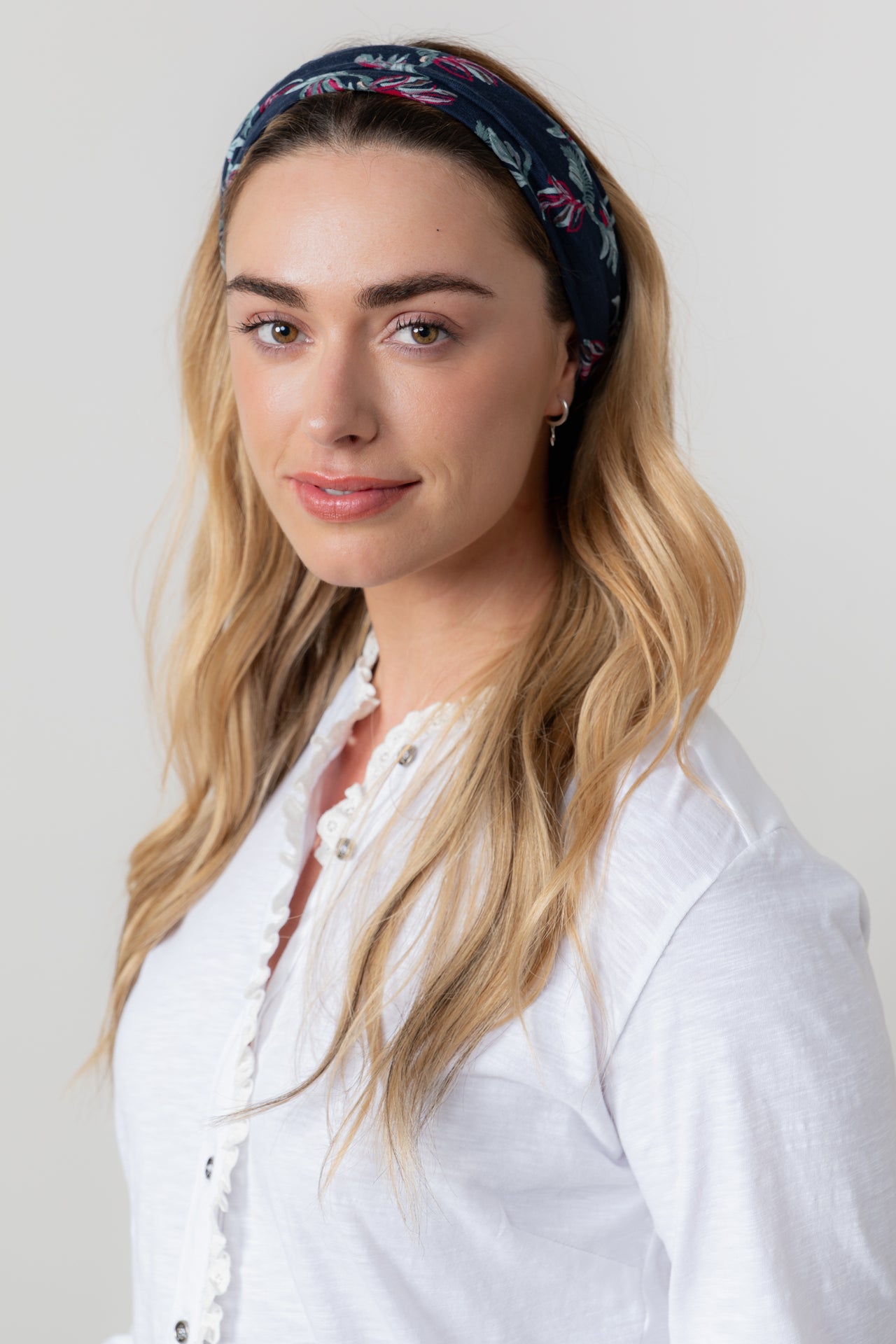 Lily & Me Foliage Multiband in Navy