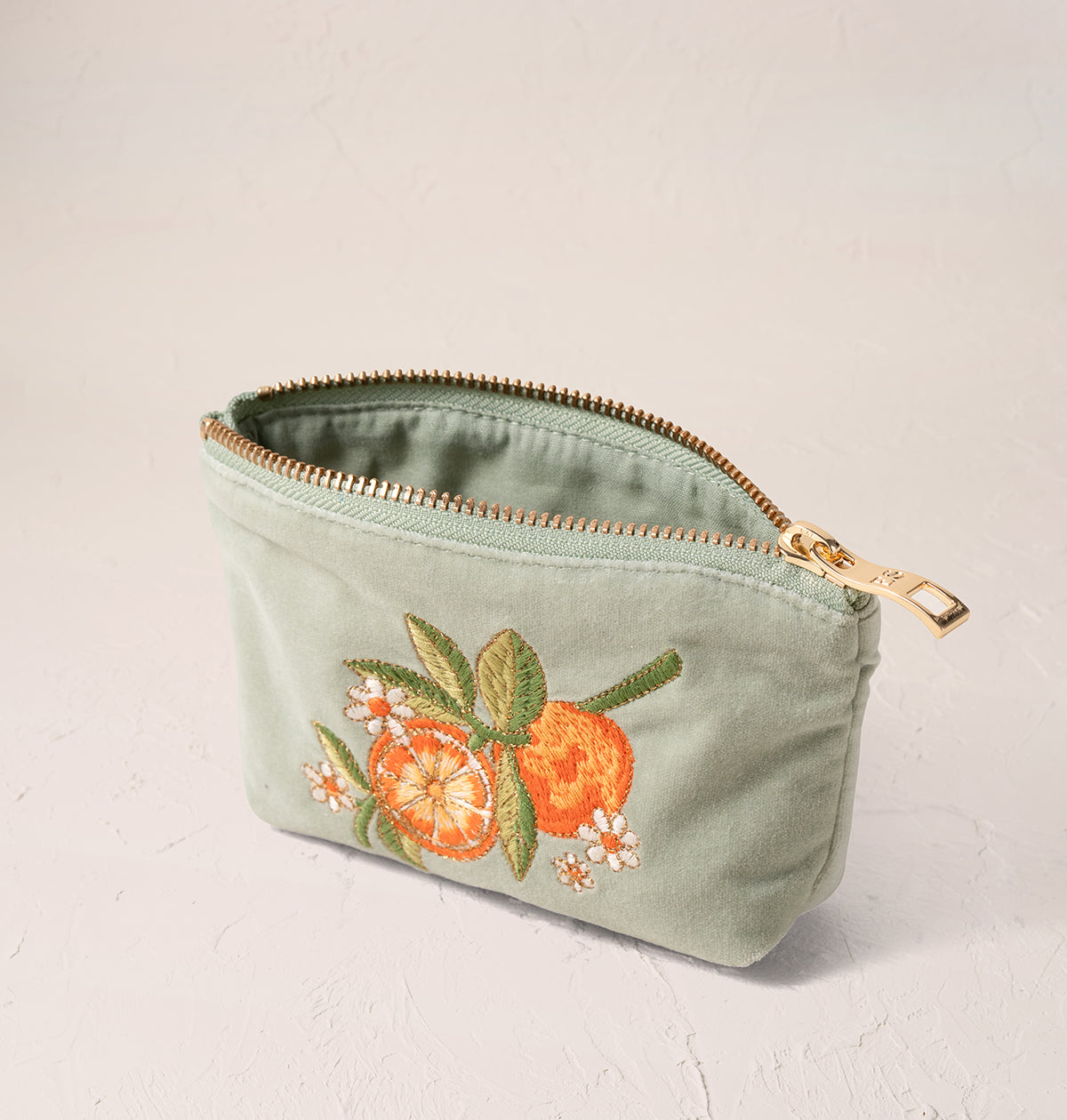 Orange Blossom Sage Coin Purse