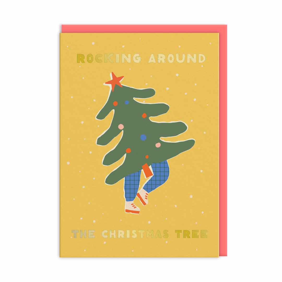 Rocking Around The Christmas Tree Card