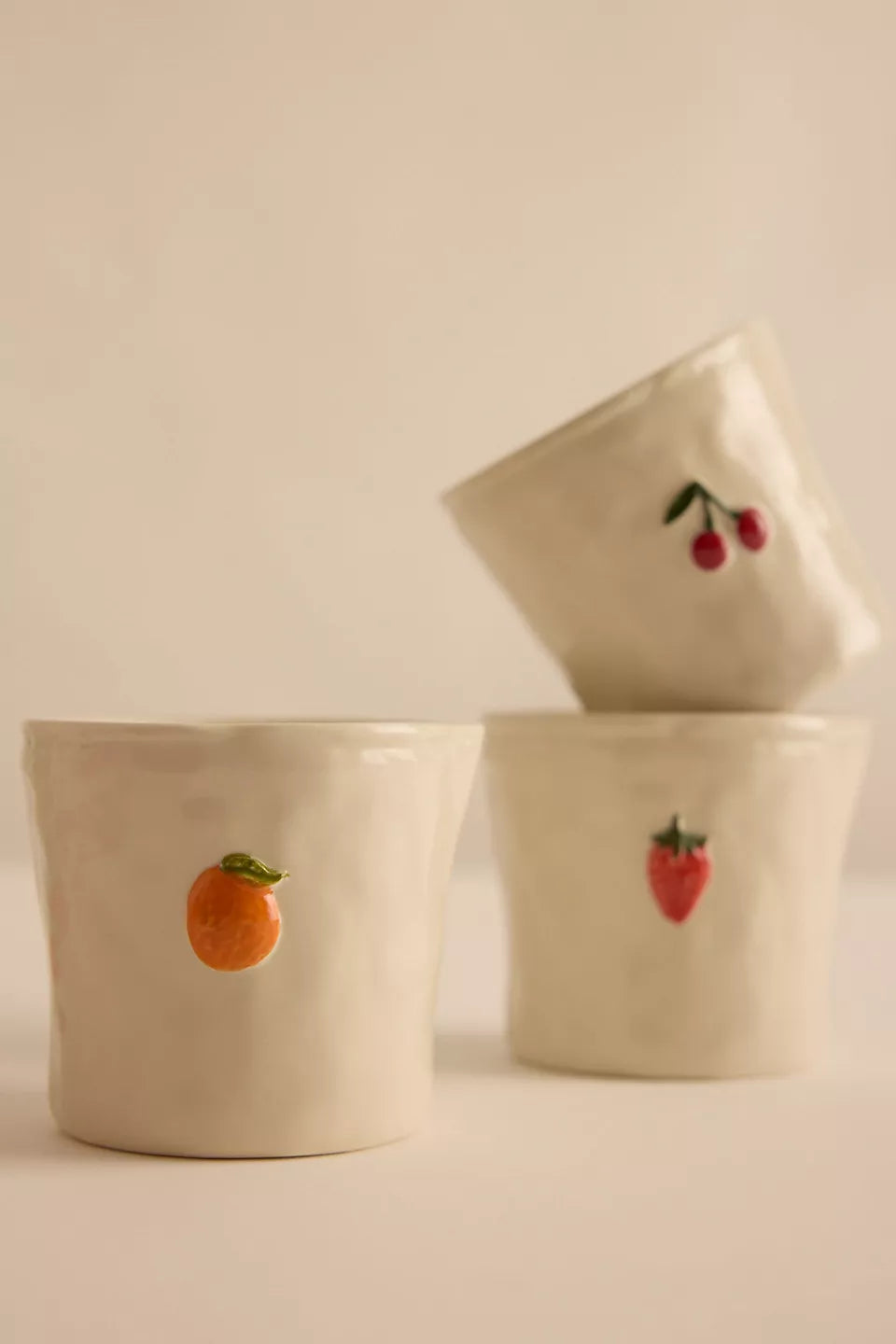 Paddywax Bistro Strawberry Ceramic Soy Candle