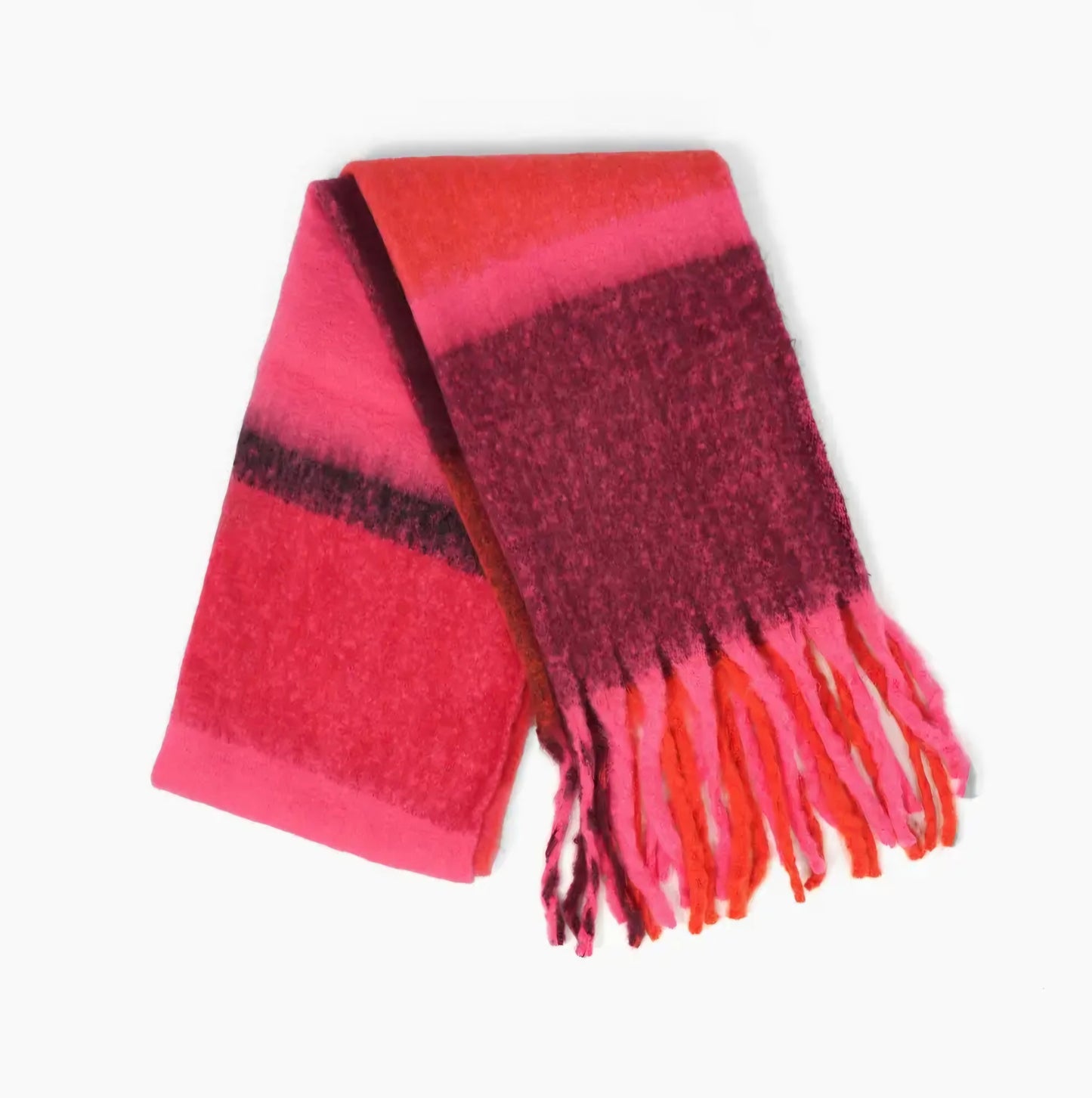 Yara Chunky Colour Block Scarf