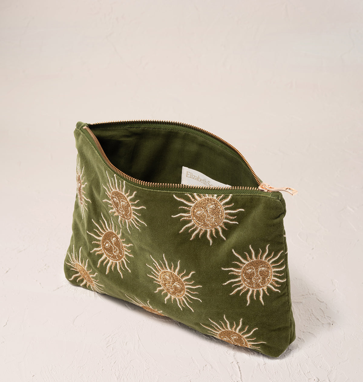 Sun Goddess Everyday Pouch in Fern Green