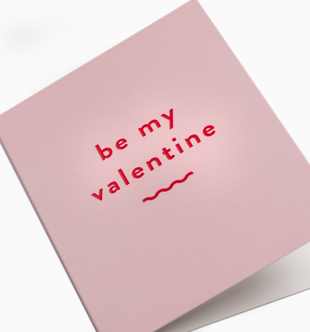Be My Valentine Mini Card