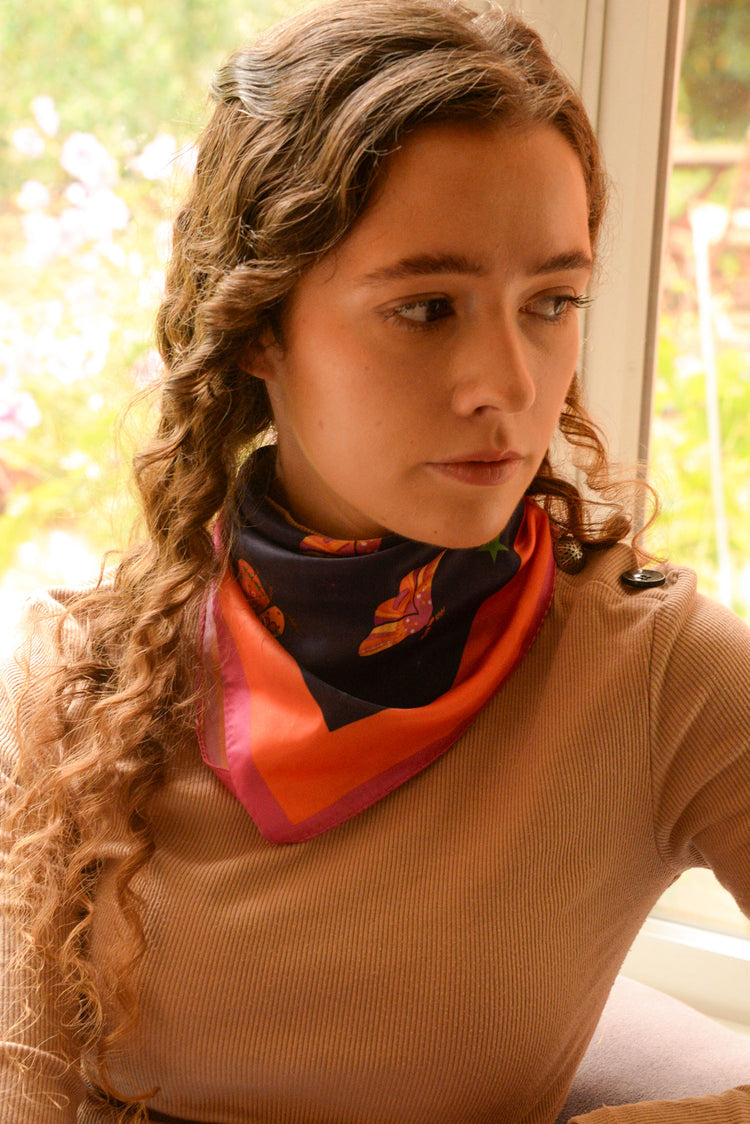 My Doris Moth & Beetle Scarf
