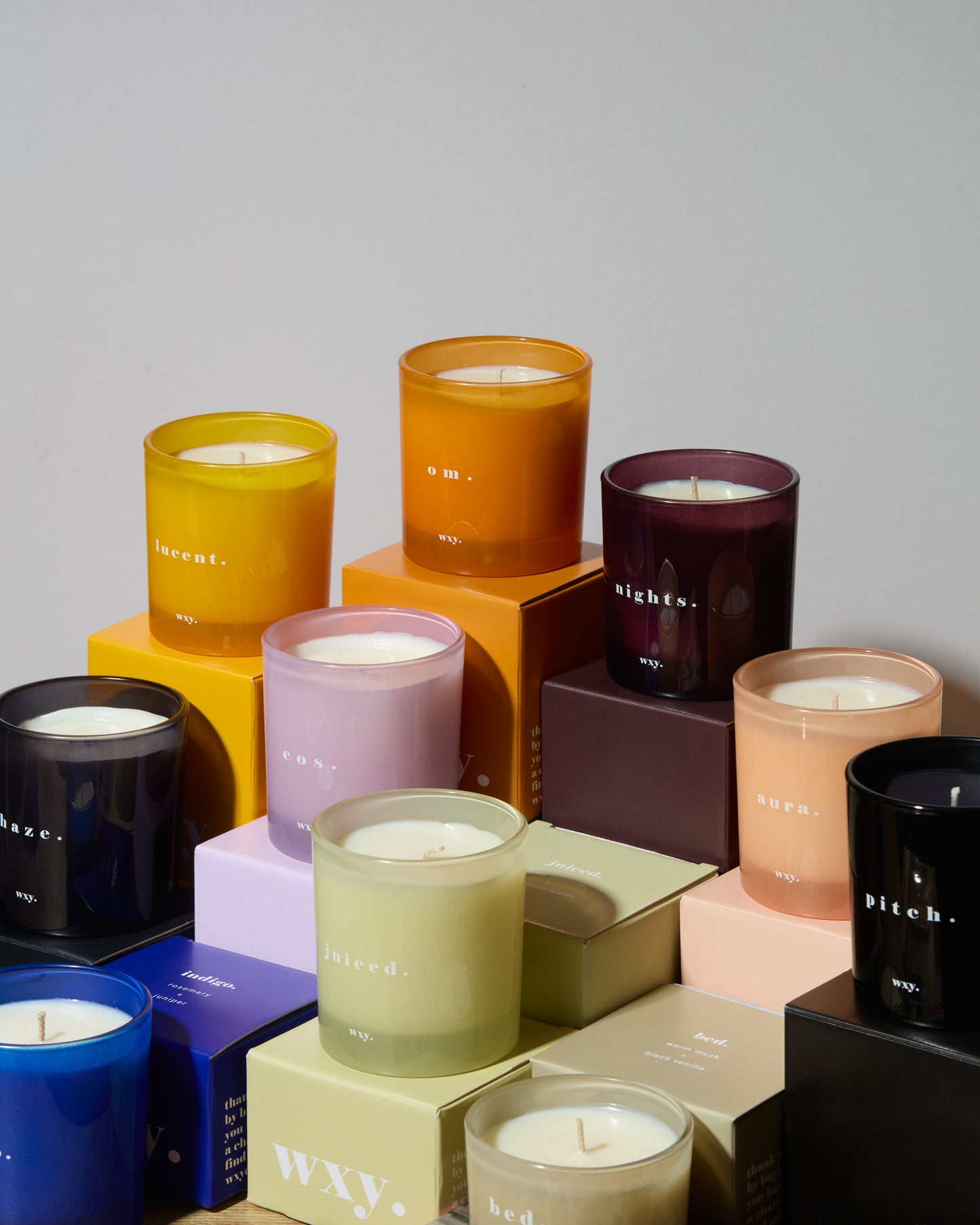 WXY. Indigo. Classic Candle