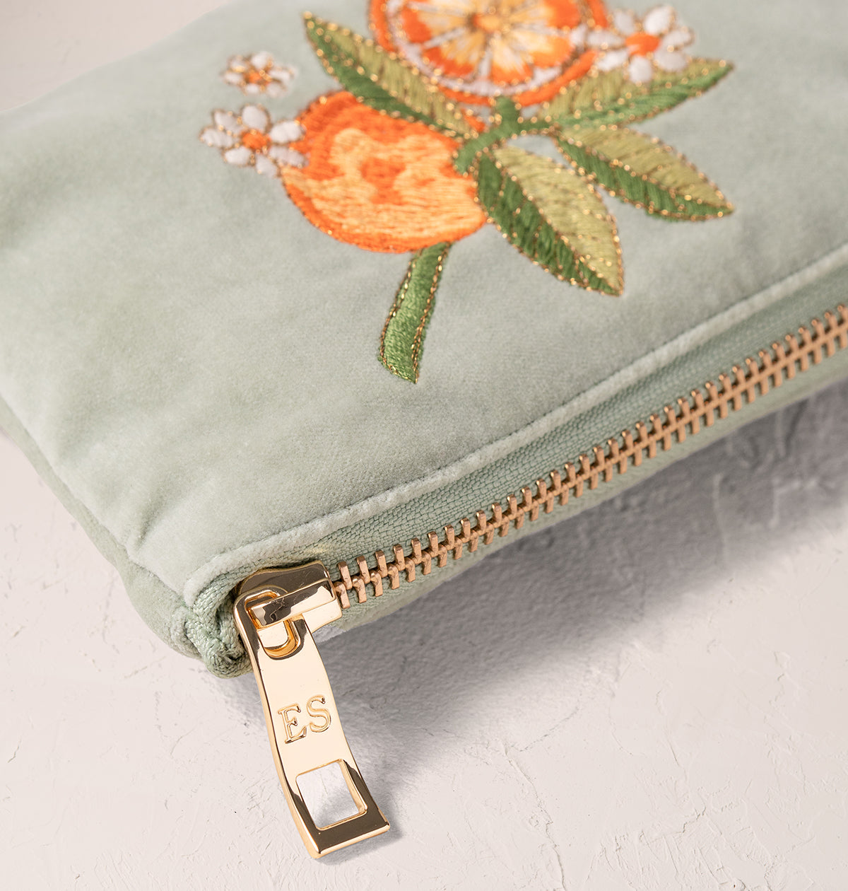 Orange Blossom Sage Coin Purse
