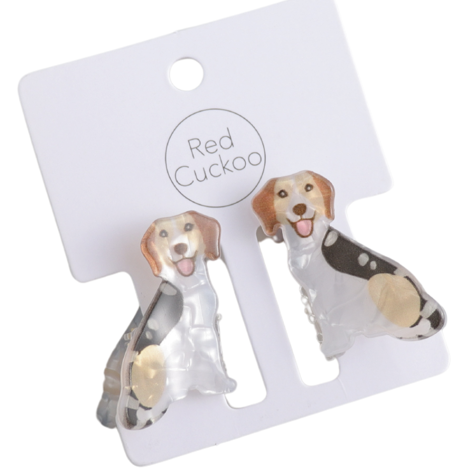 Mini Beagle Claw Clips